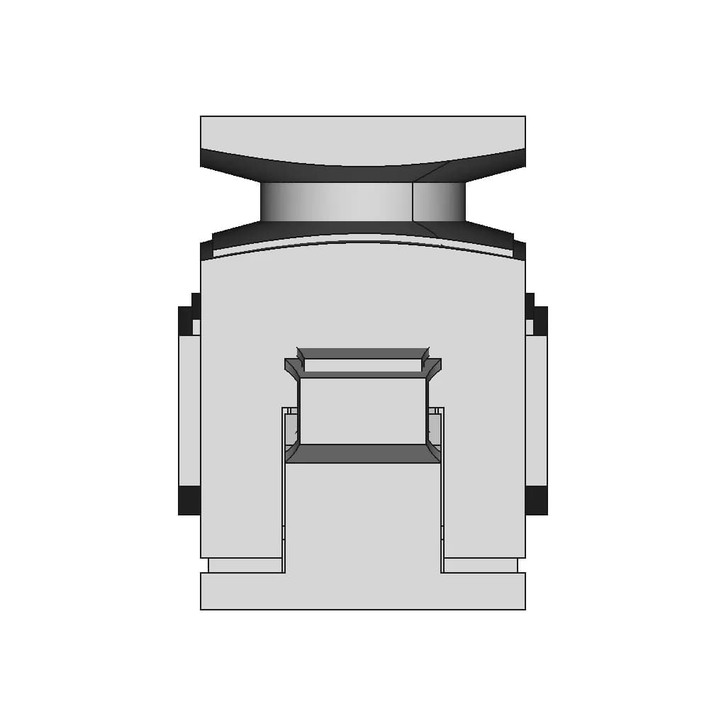 Sistema De Proteccion Contra Rayos En Alambron De | CAD Model for Energy Systems_270_0_degree_snapshot