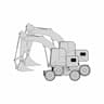 Wheeled Excavator 1 | CAD Model for Energy Systems_0_270_degree_snapshot