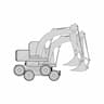 Wheeled Excavator 1 | CAD Model for Energy Systems_0_90_degree_snapshot