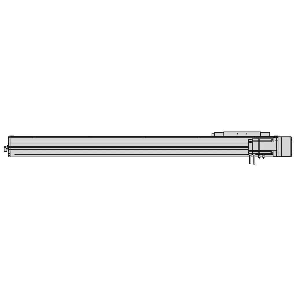 Linear Movement With 1050 Mm Stroke 1 | CAD Model for Energy Systems_0_270_degree_snapshot