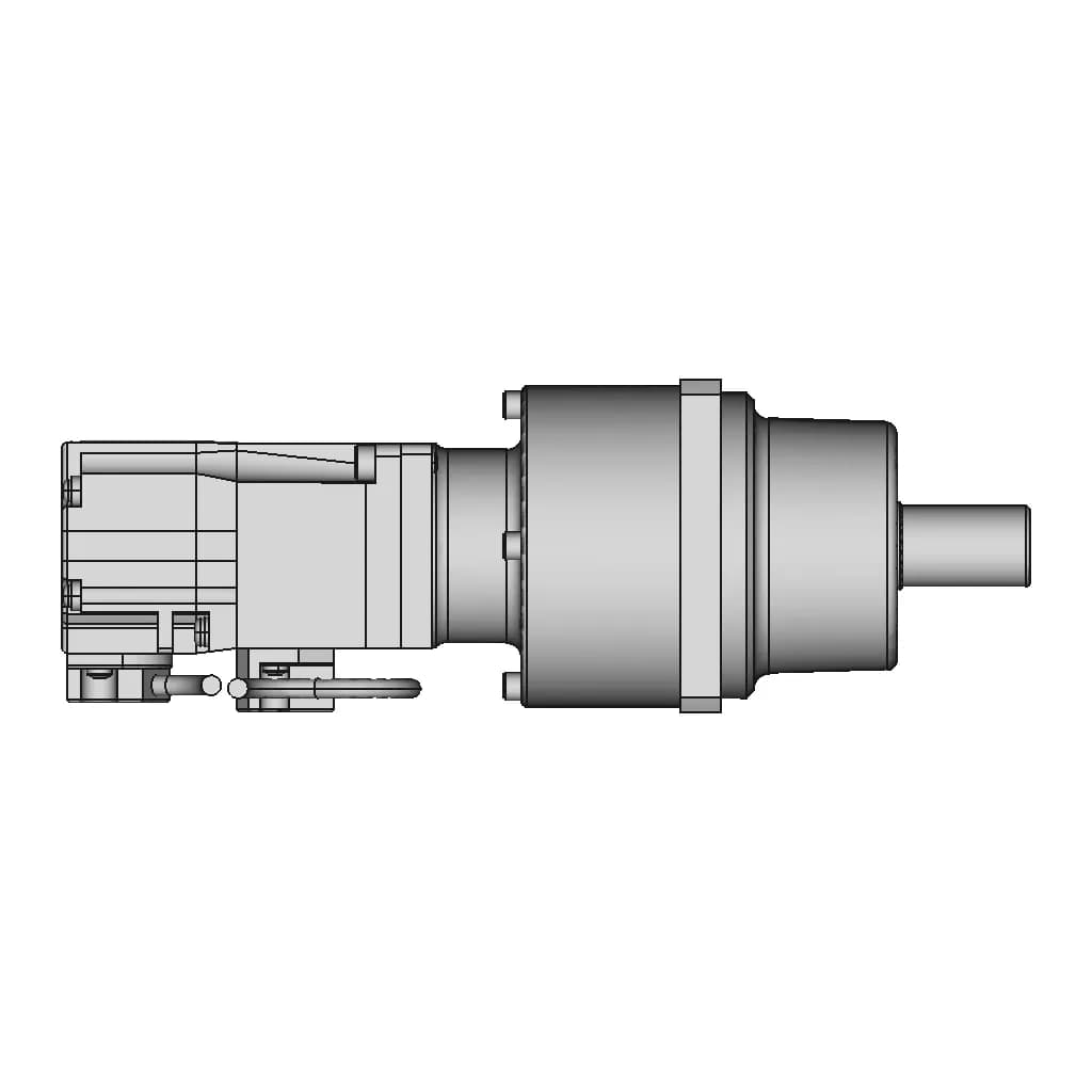 Planetary Gear Ac Servo Motor 2 | CAD Model for Energy Systems_0_270_degree_snapshot