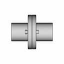 Rigid Flange Coupling 14 | CAD Model for Energy Systems_0_0_degree_snapshot