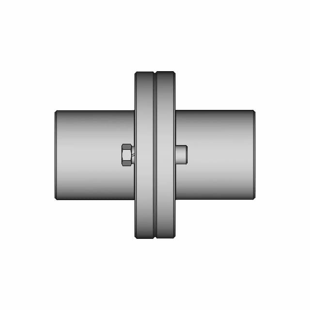 Rigid Flange Coupling 14 | CAD Model for Energy Systems
