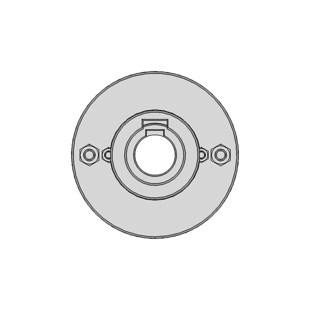 Rigid Flange Coupling 14 | CAD Model for Energy Systems_0_270_degree_snapshot