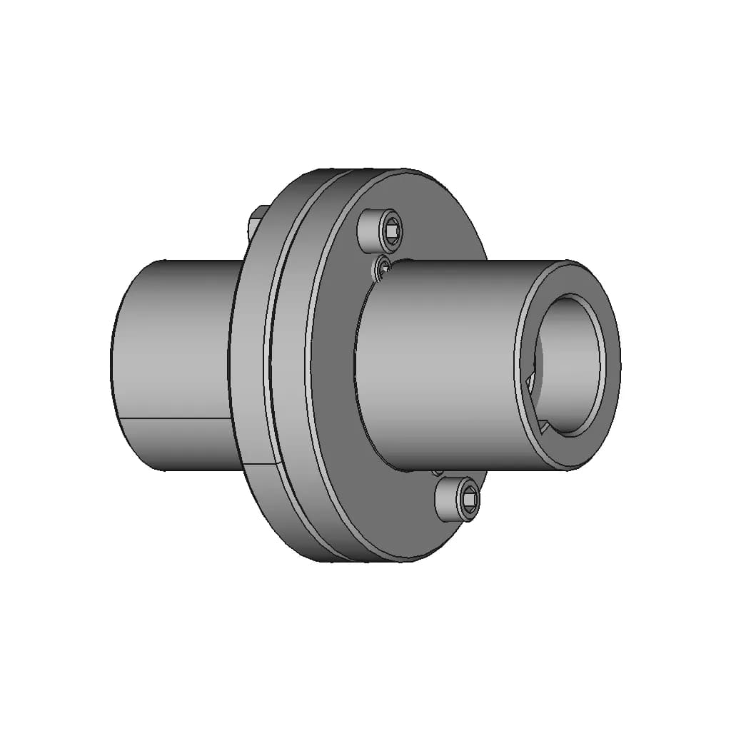 Rigid Flange Coupling 14 | CAD Model for Energy Systems_60_30_degree_snapshot
