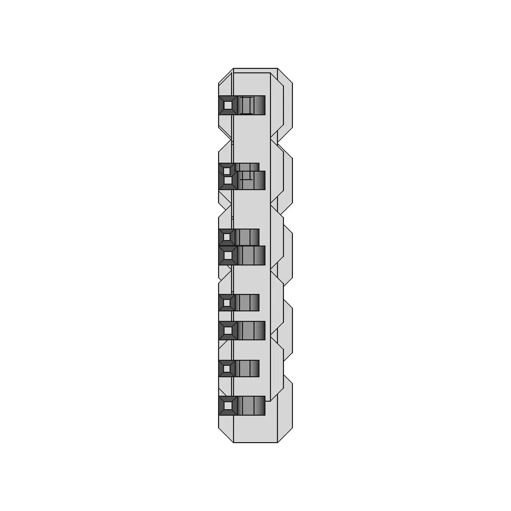 Pin Header 1 Row Smt R A 1 | CAD Model for Energy Systems_0_270_degree_snapshot