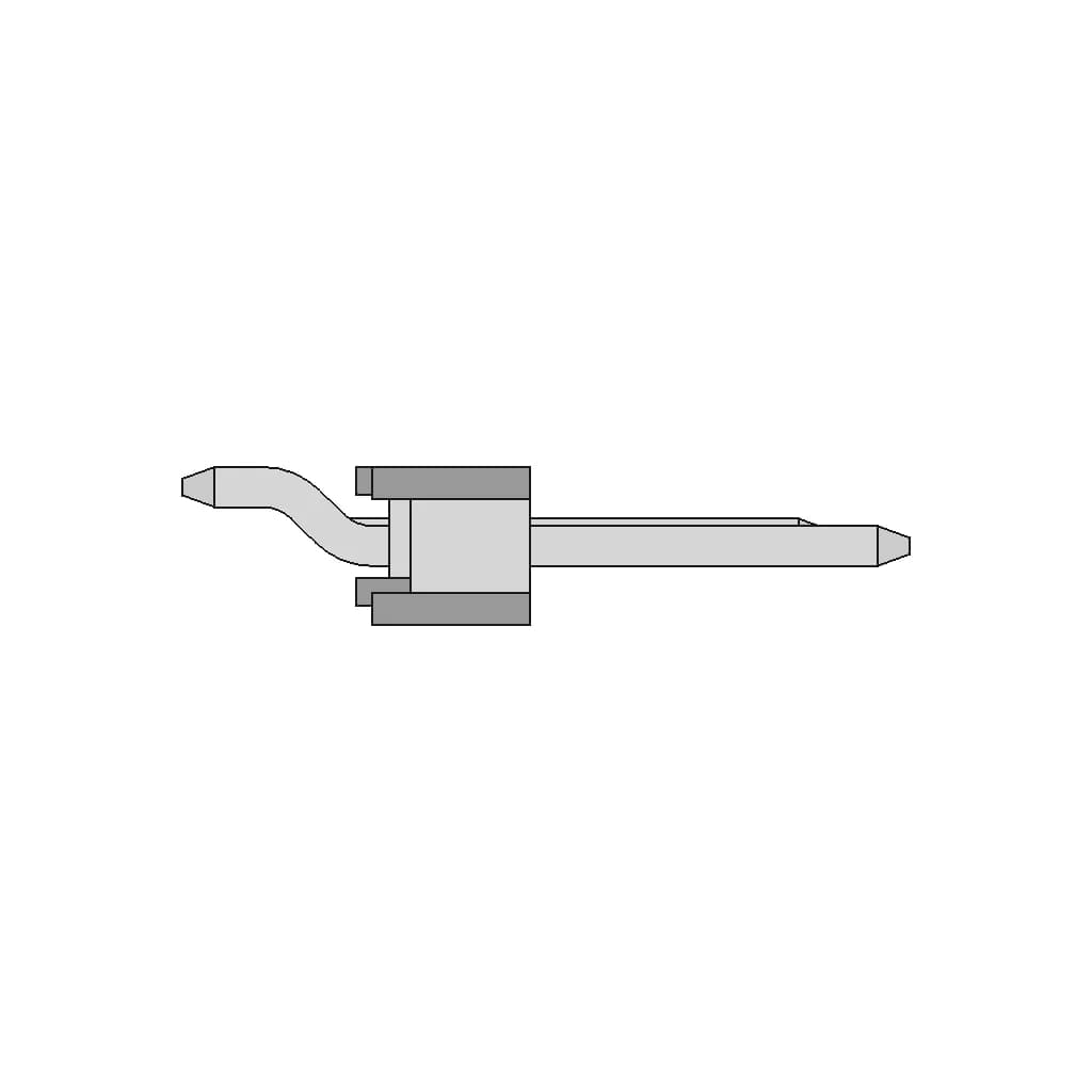 Pin Header 1 Row Smt R A 1 | CAD Model for Energy Systems_270_0_degree_snapshot