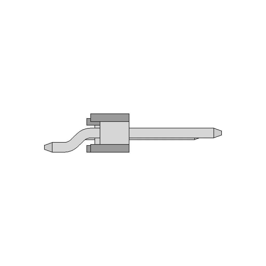 Pin Header 1 Row Smt R A 1 | CAD Model for Energy Systems_90_0_degree_snapshot