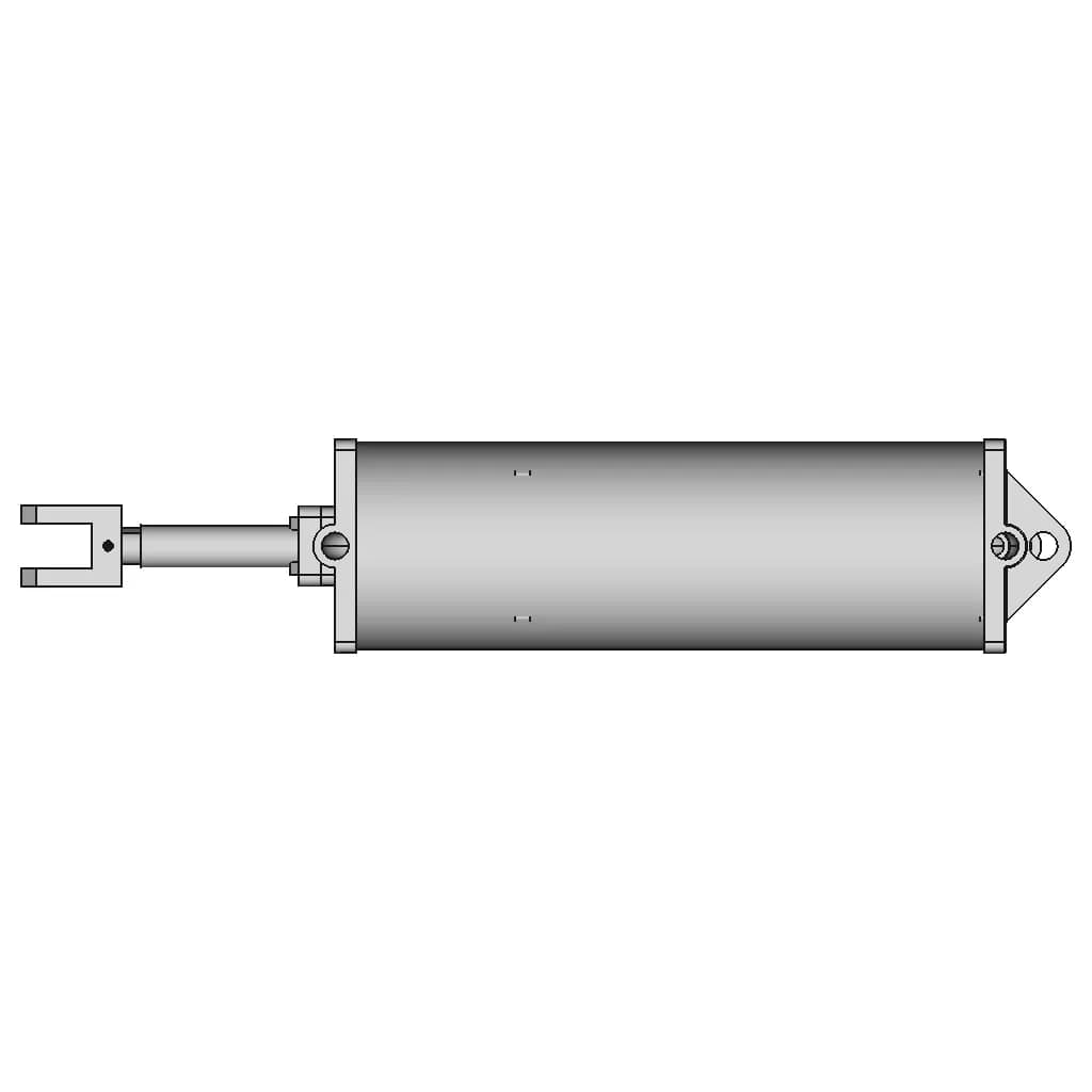 Hydraulic Water Cylinder 1 | CAD Model for Energy Systems_90_0_degree_snapshot