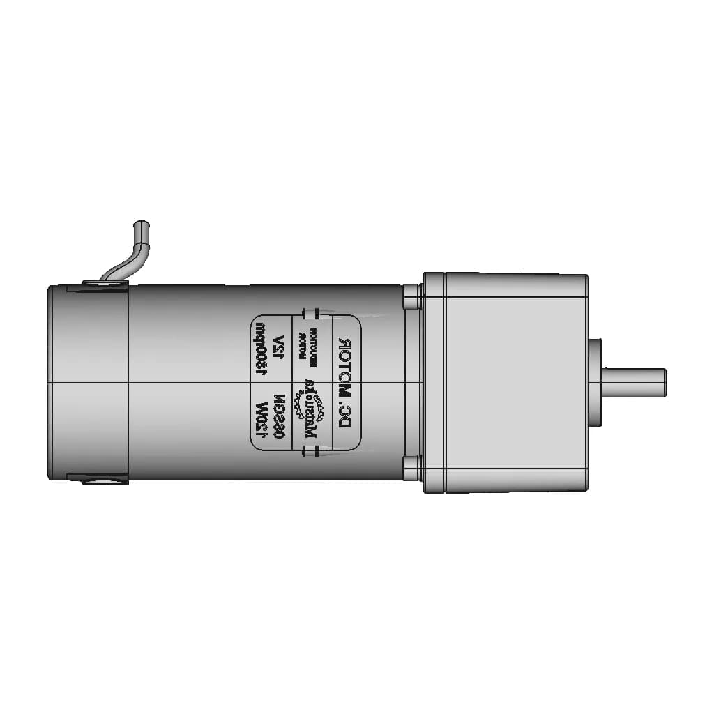 Dc Motor Matsuoka 08Sgn 12V 120W 1 | CAD Model for Energy Systems_0_270_degree_snapshot