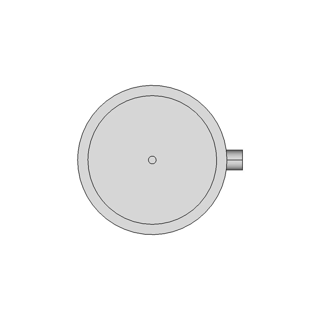 Reactor With Mixer 1 | CAD Model for Energy Systems_0_0_degree_snapshot