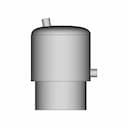 Reactor With Mixer 1 | CAD Model for Energy Systems_270_0_degree_snapshot