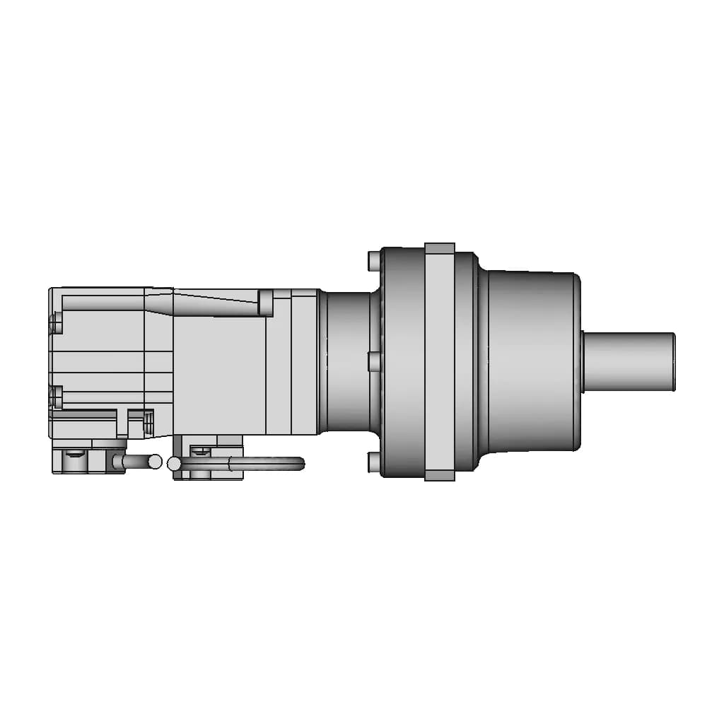 Planetary Gear Ac Servo Motor 1 | CAD Model for Energy Systems_0_270_degree_snapshot