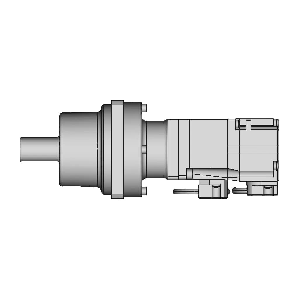 Planetary Gear Ac Servo Motor 1 | CAD Model for Energy Systems_0_90_degree_snapshot