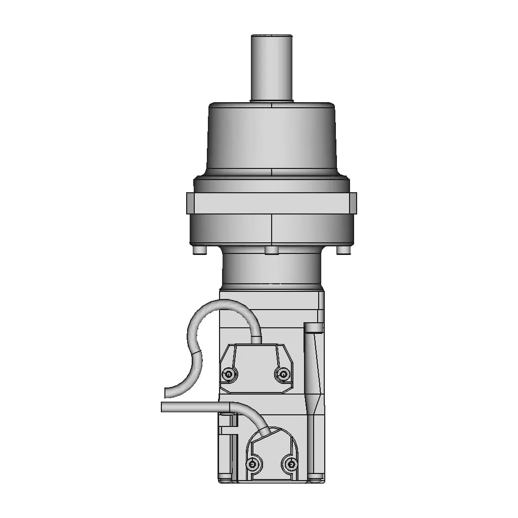 Planetary Gear Ac Servo Motor 1 | CAD Model for Energy Systems_90_0_degree_snapshot