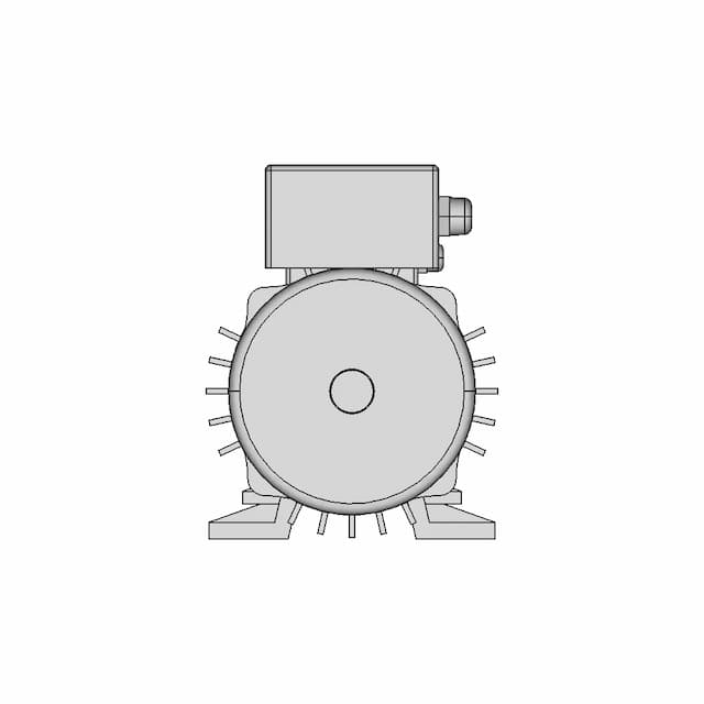 Motor 10 Hp 1 | CAD Model for Energy Systems