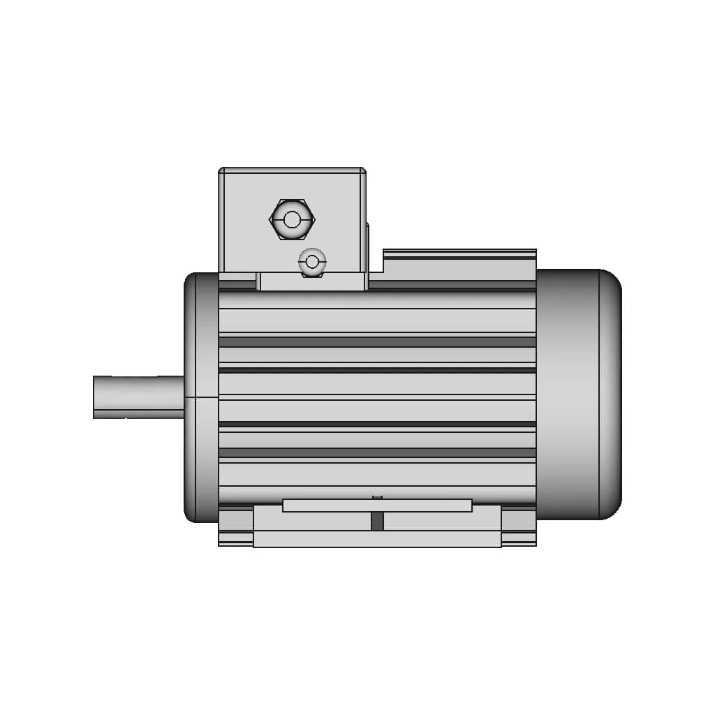 Motor 10 Hp 1 | CAD Model for Energy Systems_0_90_degree_snapshot