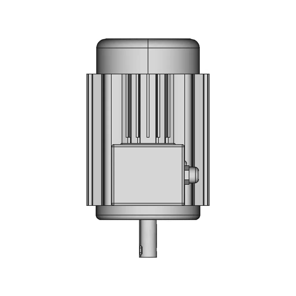 Motor 10 Hp 1 | CAD Model for Energy Systems_270_0_degree_snapshot