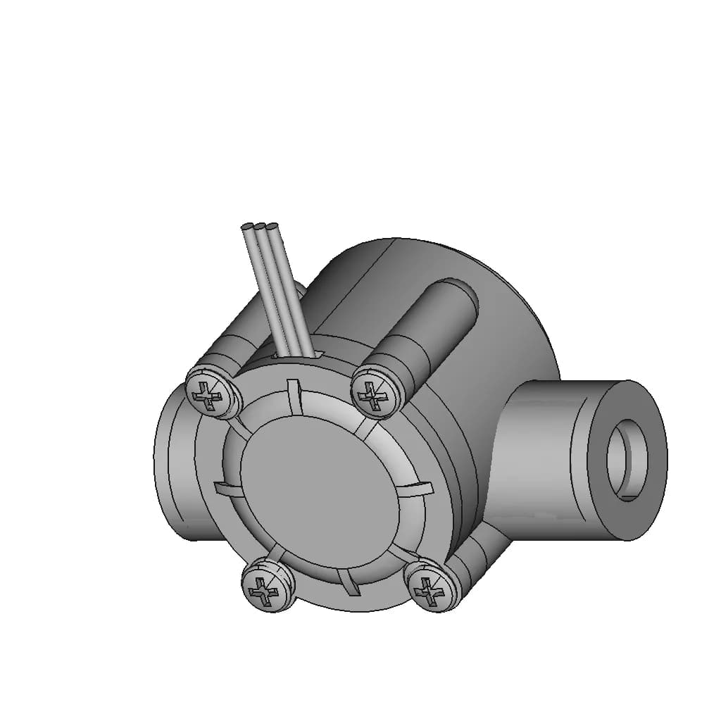 Seacapteur De Debit Yfs201 1 | CAD Model for Energy Systems_60_30_degree_snapshot