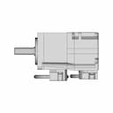 Ac Servo Motor 125 | CAD Model for Energy Systems_0_90_degree_snapshot