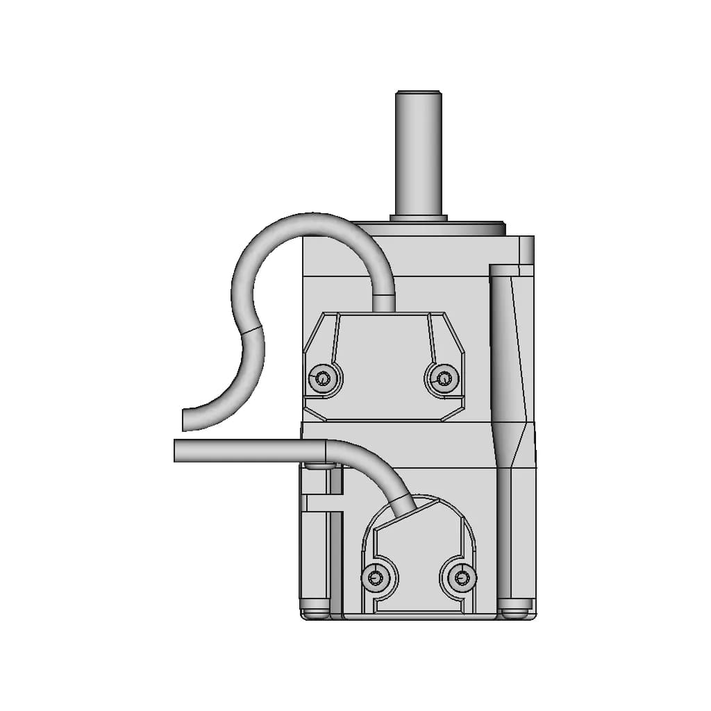 Ac Servo Motor 125 | CAD Model for Energy Systems_90_0_degree_snapshot