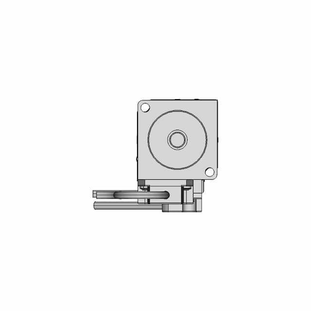 Ac Servo Motor With Brake 105 | CAD Model for Energy Systems