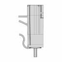 Ac Servo Motor With Brake 105 | CAD Model for Energy Systems_270_0_degree_snapshot