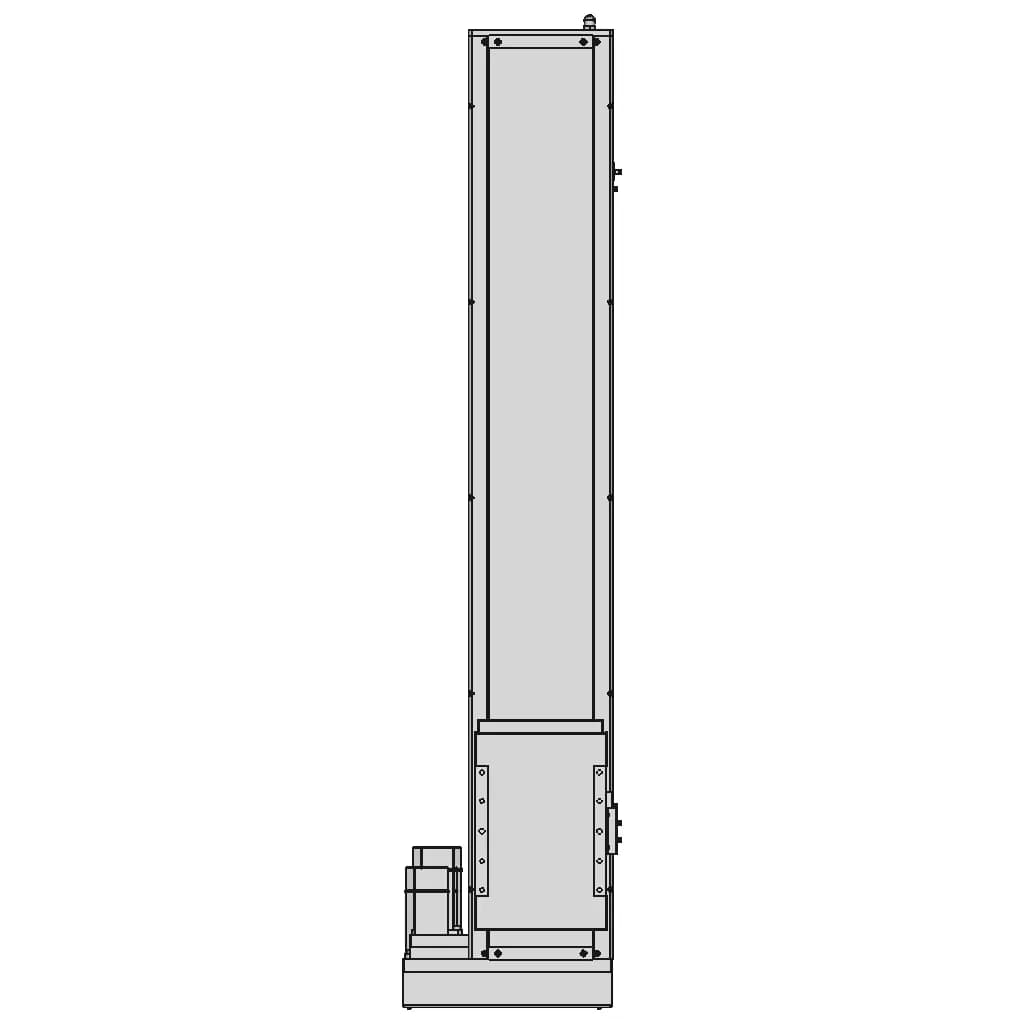 Linear Movement With 1000 Mm Stroke 1 | CAD Model for Energy Systems_270_0_degree_snapshot