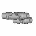 Coupling Small Sized Swivel 13 | CAD Model for Energy Systems_60_30_degree_snapshot