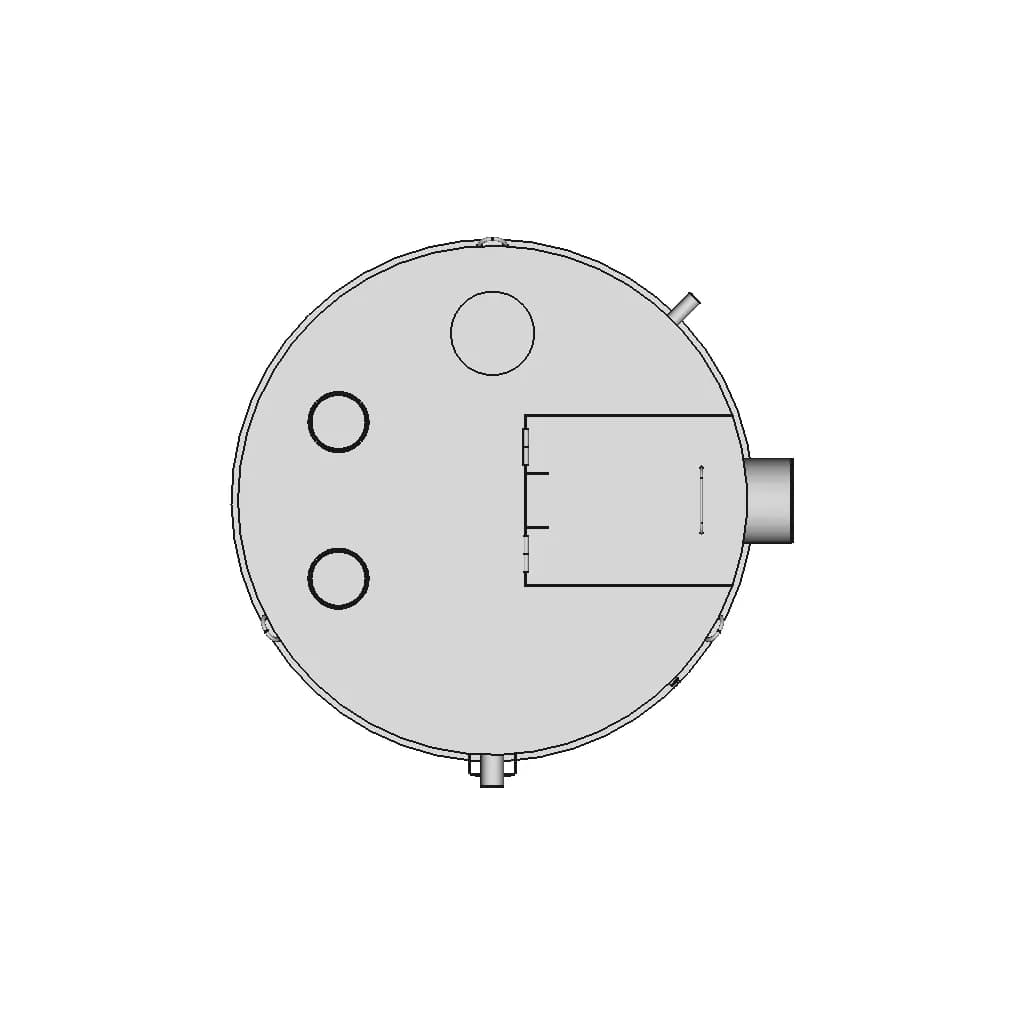 Tank For Ejector 1 | CAD Model for Energy Systems_0_0_degree_snapshot