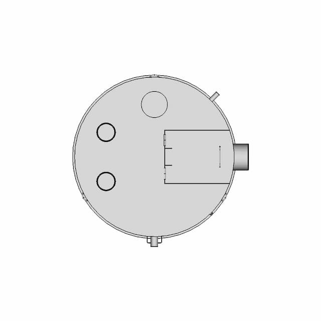 Tank For Ejector 1 | CAD Model for Energy Systems