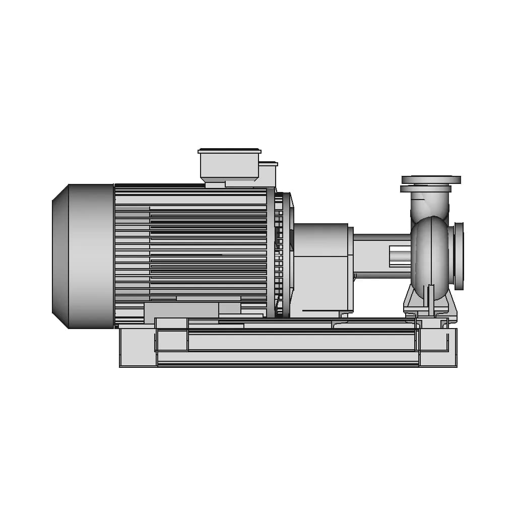 Electric Pump 100 X 80 Fsja 1 | CAD Model for Energy Systems_0_270_degree_snapshot
