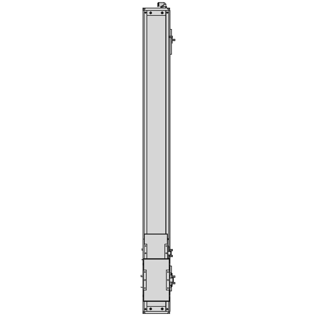 Linear Movement With 950 Mm Stroke 8 | CAD Model for Energy Systems_270_0_degree_snapshot