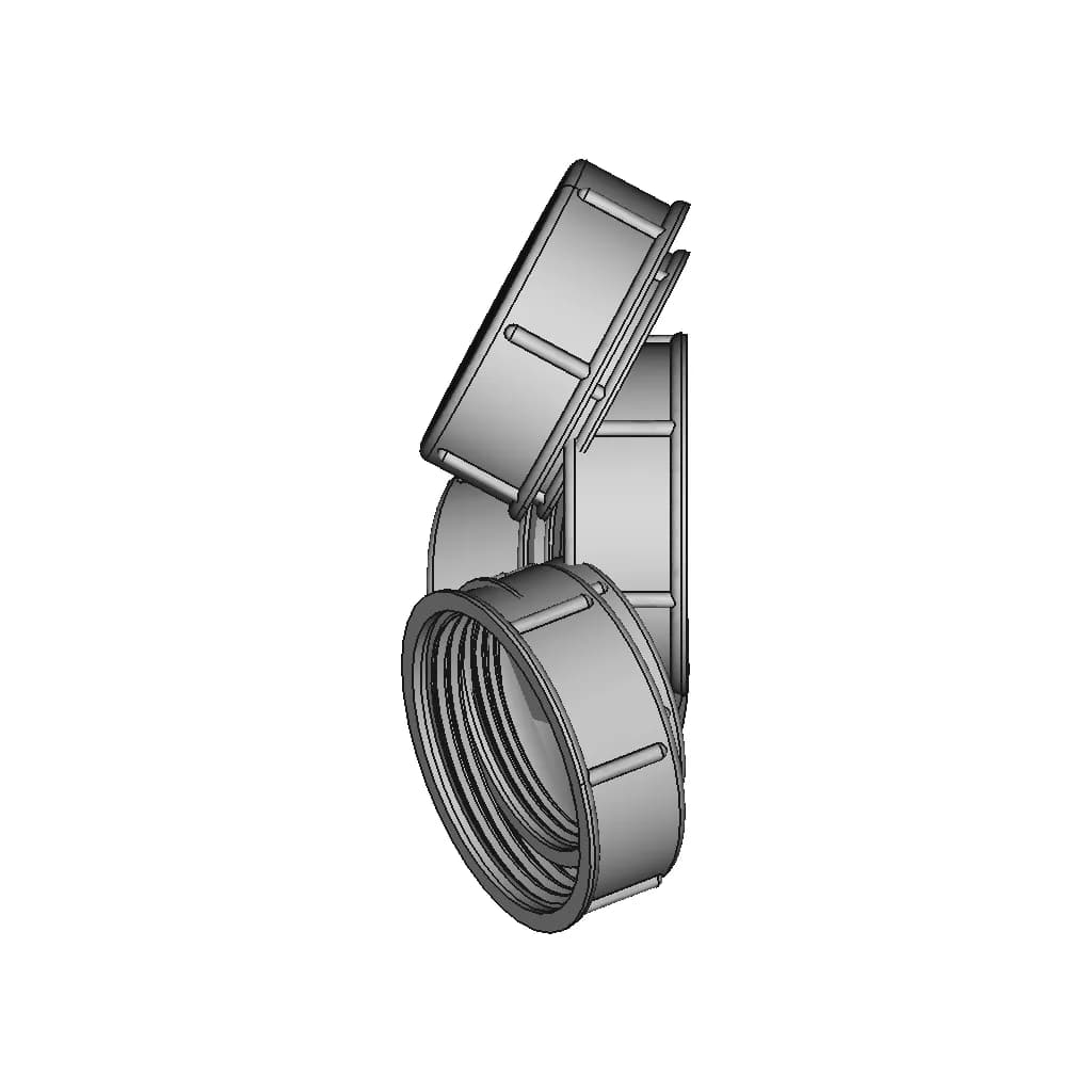 Cover Type 1 Version 1 For Connectors 8 | CAD Model for Energy Systems_270_0_degree_snapshot