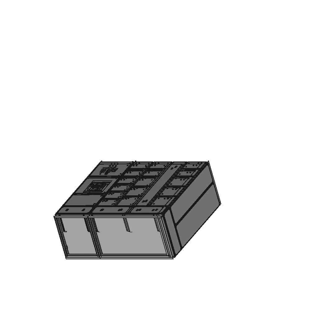 Apfc 1000Kvar Panel 1 | CAD Model for Energy Systems_60_30_degree_snapshot