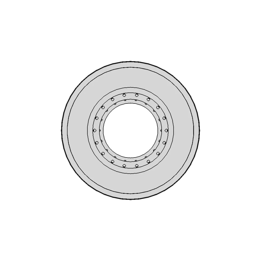 Tk Frameless Direct Drive Motors With Super High | CAD Model for Energy Systems_0_90_degree_snapshot