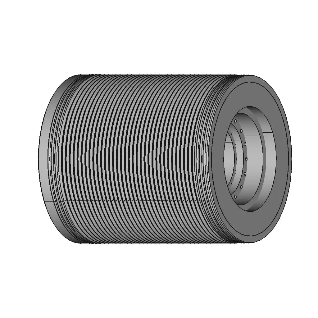 Tk Frameless Direct Drive Motors With Super High | CAD Model for Energy Systems_60_30_degree_snapshot