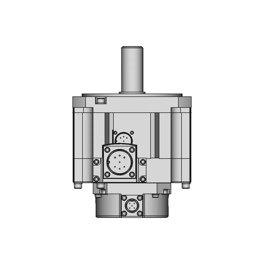 Ac Servo Motor 124 | CAD Model for Energy Systems_90_0_degree_snapshot