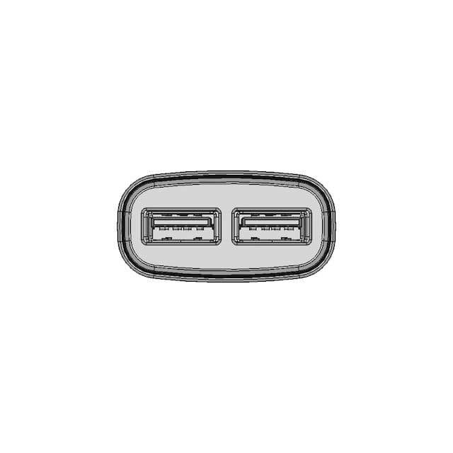 C12 Smart Dual Usb Charger By Hoco Accessory | CAD Model for Energy Systems