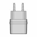 C12 Smart Dual Usb Charger By Hoco Accessory | CAD Model for Energy Systems_270_0_degree_snapshot