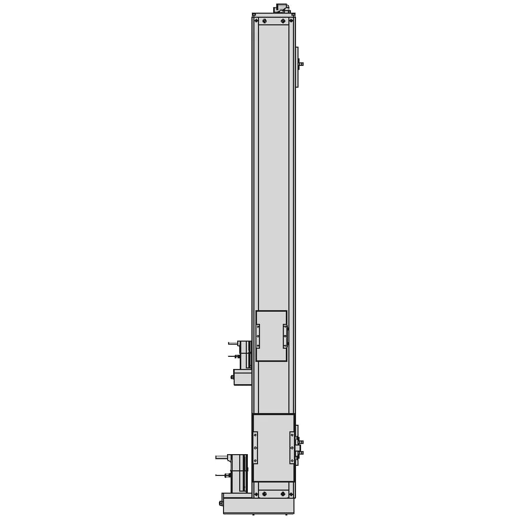 Linear Movement With 950 Mm Stroke 5 | CAD Model for Energy Systems_270_0_degree_snapshot