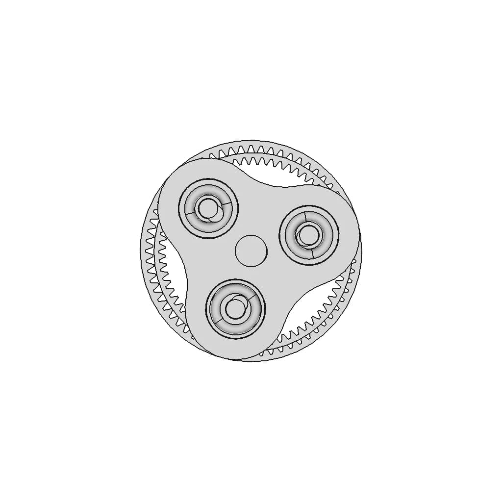 Planetary Gear System 16 | CAD Model for Energy Systems_0_90_degree_snapshot