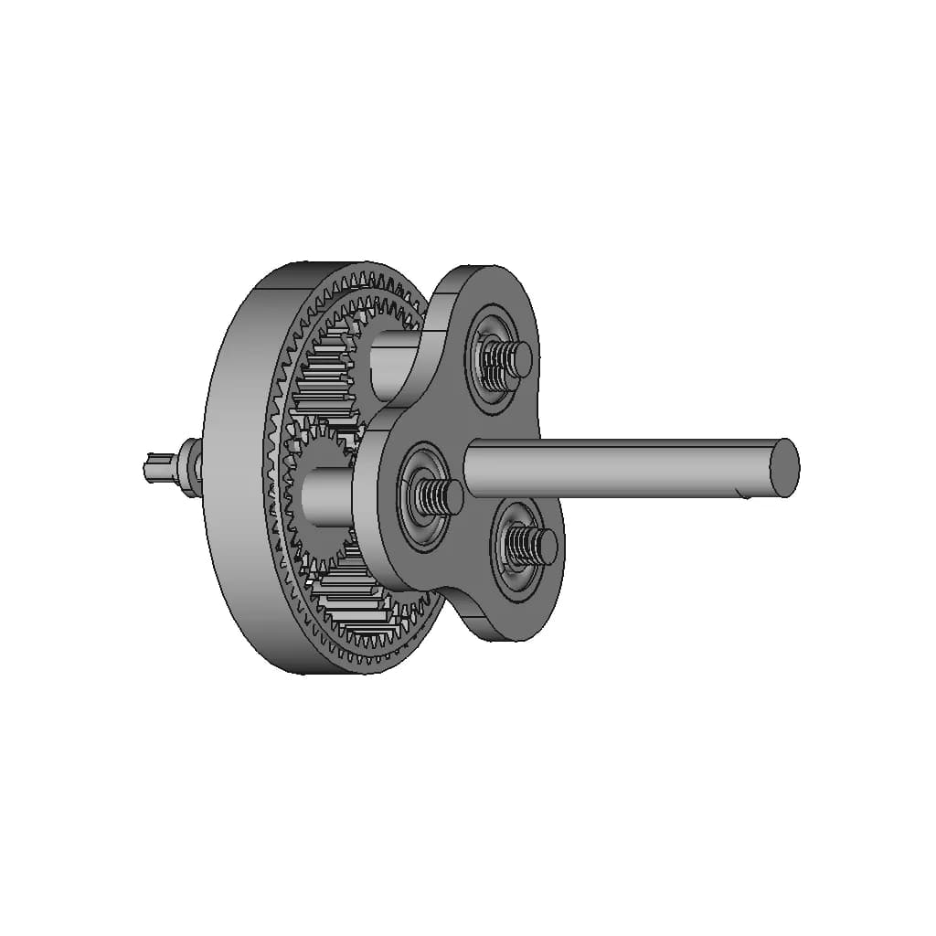 Planetary Gear System 16 | CAD Model for Energy Systems_60_30_degree_snapshot