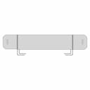 Eco Worthy 12V 30Ah Lifepo4 Battery Bracket 1 | CAD Model for Energy Systems_270_0_degree_snapshot