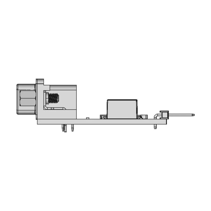 Rs232 To Ttl Uart Power Isolation Module 1 | CAD Model for Energy Systems