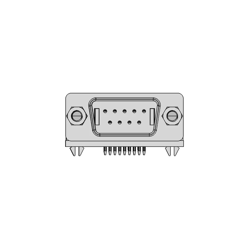 Rs232 To Ttl Uart Power Isolation Module 1 | CAD Model for Energy Systems_0_270_degree_snapshot