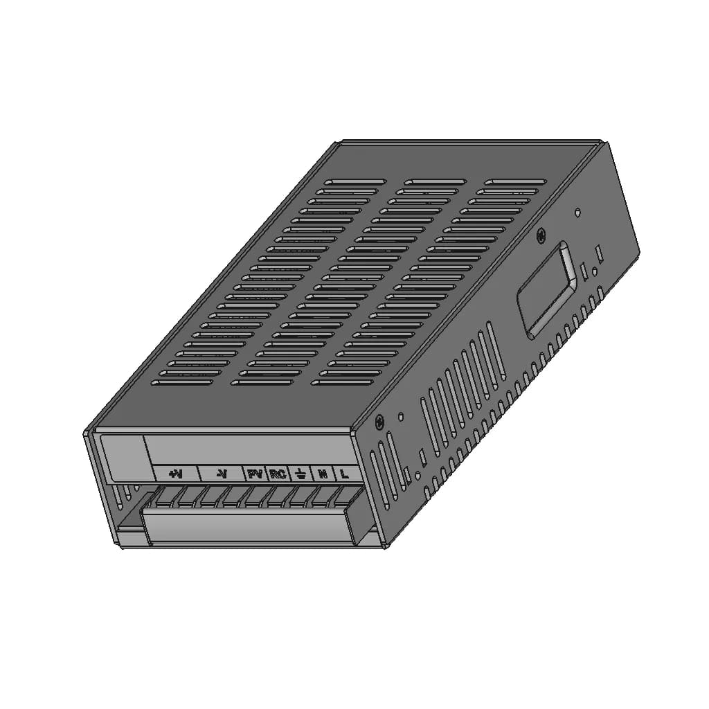 Meanwell Spv 150 24 1 | CAD Model for Energy Systems_60_30_degree_snapshot