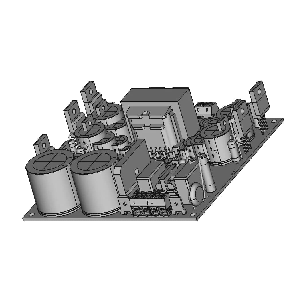 Smps 5V 200W 1 | CAD Model for Energy Systems_60_30_degree_snapshot