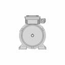Elektromotor 0 55 Kw 1Alz71C 4P 1380 Ot | CAD Model for Energy Systems_0_0_degree_snapshot