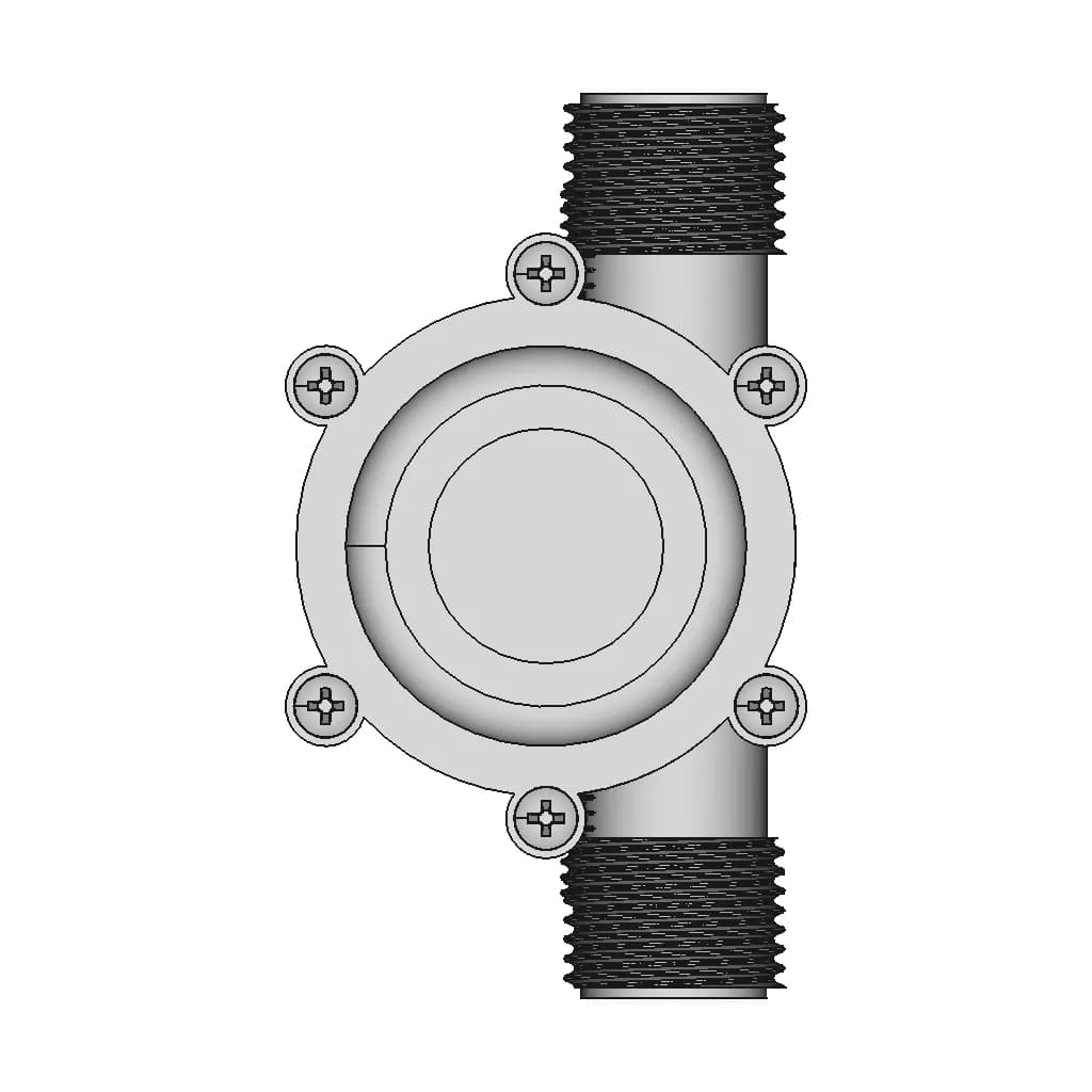 Mini Turbine Generator 1 | CAD Model for Energy Systems_0_0_degree_snapshot